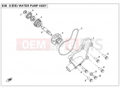 CFMOTO CFORCE 450 (CF400AU-A) WATER PUMP ASSY - E08