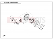 CFMOTO CFORCE 450 (CF400AU-A) STATER MOTOR - E09