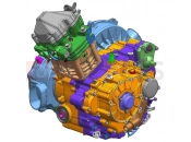 CFMOTO CFORCE 450 (CF400AU-B) 191Q ENGINE - E00