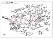 CFMOTO CFORCE 450 (CF400AU-L) FRAME - F03-V4
