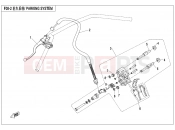 CFMOTO CFORCE 450 (CF400AU-L) PARKING SYSTEM - F08-2