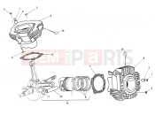 DUCATI 1993 Supersport 400 SS CYLINDER - PISTON » ENGINE CASE