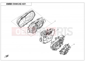CRANCKCASE ASSY - E01 - CFMOTO CFORCE 520 (CF500AU-7A) 2020