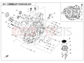 LEFT CRANKCASE ASSY - E01-1-V1 - CFMOTO CFORCE 520 (CF500AU-7A) 2020