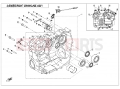 RIGHT CRANKCASE ASSY - E01-2-V2 - CFMOTO CFORCE 520 (CF500AU-7A) 2020