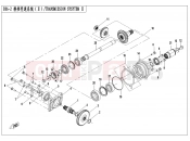 TRANSMISSION SYSTEM(2) - E06-2 - CFMOTO CFORCE 520 (CF500AU-7A) 2020