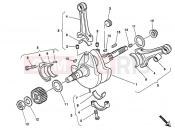 DUCATI 1993 Monster 600 CRANKSHAFT » ENGINE CASE