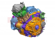 191R ENGINE - E00 - CFMOTO CFORCE 520 (CF500AU-7LF) 2021