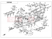 FRAME - F03 - CFMOTO CFORCE 625 (CF600AU-3LF) 2021