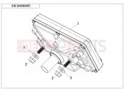 DASHBOARD - F17 - CFMOTO CFORCE 625 (CF600AU-3LF) 2021