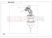 CFMOTO 2021 ATV CFORCE 625 (CF600AU-3S) LOCK KIT(WITHOUT GEARSHIFT LOCK) - F01-B-V2