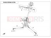 CFMOTO 2021 ATV CFORCE 625 (CF600AU-3S) STEERING SYSTEM - F10-2-A