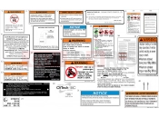 CFMOTO 2021 ATV CFORCE 625 (CF600AU-3S) WARNING DECAL(NA) - F19-2-A