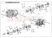 DRIVETRAIN SYSTEM - F30 - CFMOTO CFORCE 800 (CF800ATR-2) 2017