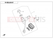 LOCK KIT - F01 - CFMOTO CFORCE 800 (CF800ATR-2) 2018
