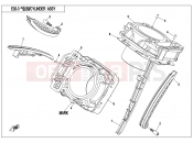 CYLINDER ASSY. - E02-3 - CFMOTO CFORCE 800 (CF800ATR-2) 2018