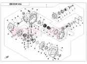 CFMOTO 2017 ATV CFORCE 850 (CF800AU-2A) FRONT AXLE - F31