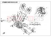 CFMOTO 2017 ATV CFORCE 850 (CF800AU-2A) CYLINDER HEAD NO.2 ASSY - E02-6-V2