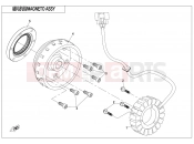 CFMOTO 2017 ATV CFORCE 850 (CF800AU-2A) MAGNETO ASSY(HIGH-POWER) - E03-B