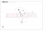 CFMOTO 2018 ATV CFORCE 850 (CF800AU-2A) LOCK KIT - F01