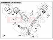 CRANKSHAFT @^ CONNECTING ROD @^ PISTON ASSY. - E04 - CFMOTO CFORCE 820 (CF800AU-2B) 2017