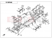CFMOTO 2018 ATV CFORCE 820 (CF800AU-2B) FRAME - F03