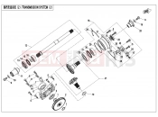 CFMOTO 2021 UTV UFORCE 1000 (CF1000UTR-3) TRANSMISSION SYSTEM(2) - E06-2-V5