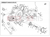 LEFT CRANKCASE COVER ASSY. - E01-4-V4 - CFMOTO UFORCE 1000 (CF1000UTR-3) 2024