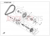 CVT ASSY - E05-A-V3 - CFMOTO UFORCE 1000 (CF1000UTR-3) 2024