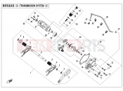 TRANSMISSION SYSTEM(3) - E06-3-V7 - CFMOTO UFORCE 1000 (CF1000UTR-3) 2024