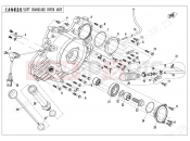 LEFT CRANKCASE COVER ASSY. - E01-4-V3 - CFMOTO UFORCE 1000 (CF1000UTR-5) 2024