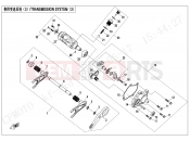 TRANSMISSION SYSTEM(3) - E06-3-V6 - CFMOTO UFORCE 1000 (CF1000UTR-5) 2024