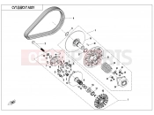 CFMOTO 2017 UTV UFORCE 550 (CF500UTR-2) CVT ASSY - E05-A