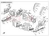 BOTTOM PLASTIC - F04-4 - CFMOTO UFORCE 550 (CF500UTR-2) 2019