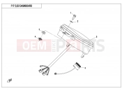 DASHBOARD - F17 - CFMOTO UFORCE 550 (CF500UTR-2) 2019