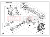 REAR AXLE(AUTOMATIC DIFFERENTIAL LOCK) - F33-A-V3 - CFMOTO UFORCE 550 (CF500UTR-2) 2019