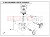CRANKSHAFT/CONNECTING ROD/PISTON ASSY - E04 - CFMOTO UFORCE 550 (CF500UTR-2) 2019