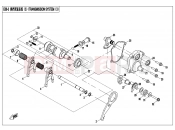 TRANSMISSION SYSTEM (3) - E06-3 - CFMOTO UFORCE 550 (CF500UTR-2) 2019
