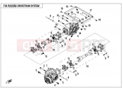 CFMOTO 2015 UTV UFORCE 550 (CF500UU) POWERTRAIN SYSTEM - F30