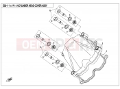 CFMOTO 2015 UTV UFORCE 550 (CF500UU) CYLINDER HEAD COVER ASSY - E02-1