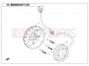CFMOTO 2015 UTV UFORCE 550 (CF500UU) MAGNETO STATOR ASSY - E03