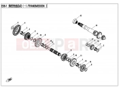 CFMOTO 2015 UTV UFORCE 550 (CF500UU) TRANSMISSION â  - E06-1