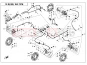 CFMOTO UFORCE 550 (CF500UU) BRAKE SYSTEM - F08