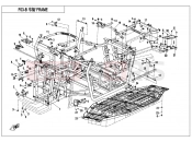CFMOTO 2017 UTV UFORCE 550 (CF500UU) FRAME(2018 VERSION) - F03-B