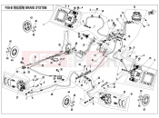 CFMOTO 2017 UTV UFORCE 550 (CF500UU) BRAKE SYSTEM(2018 VERSION) - F08-B
