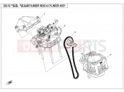 CFMOTO 2017 UTV UFORCE 550 (CF500UU) CYLINDER HEAD@^CYLINDER ASSY. - E02-V2