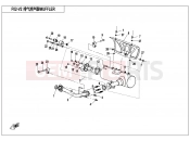 CFMOTO 2019 UTV UFORCE 550 (CF500UU) MUFFLER - F02-V2