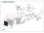 CFMOTO 2019 UTV UFORCE 550 (CF500UU) COOLING SYSTEM - F18