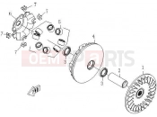 CFMOTO UFORCE 600 (CF600-5) PRIMARY SHEAVE - E15