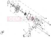 CFMOTO UFORCE 600 (CF600-5) WATER PUMP ASSY. - E23